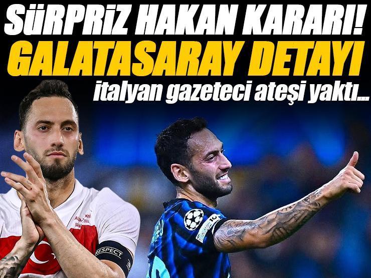 Inter'den sürpriz Hakan Çalhanoğlu kararı! Galatasaray'a mı geliyor mu?