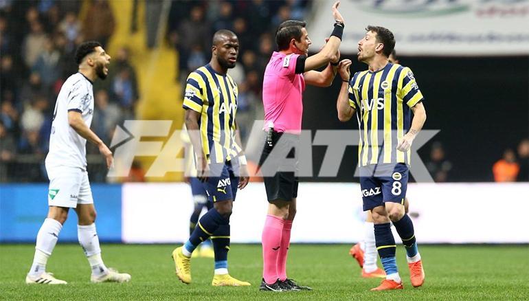 Adana Demirspor - Fenerbahçe maçında nefes kesen ilk yarı Rekor şut