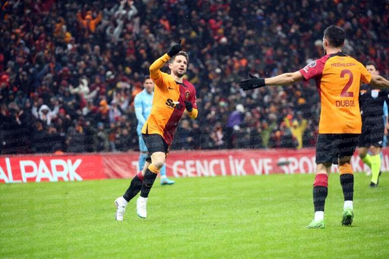 Galatasaray - Trabzonspor maçı tarihi golle başladı Defanstan inanılmaz hata, daha 13. saniyede...
