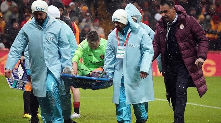 Galatasarayda Muslera için son karar Okan Burukun Derbiye devam edememişti