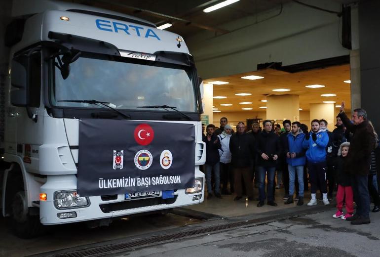 Fenerbahçeden deprem bölgesine destek sürüyor