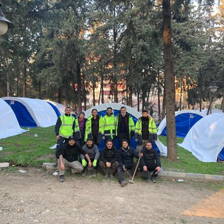Beşiktaş derneklerinin deprem bölgesine yardımı sürüyor