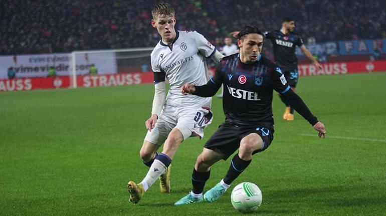 Larsen attı, Türkiye sevindi (ÖZET) Trabzonspor - Basel maç sonucu: 1-0