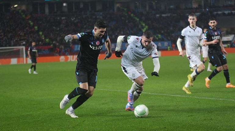 Larsen attı, Türkiye sevindi (ÖZET) Trabzonspor - Basel maç sonucu: 1-0