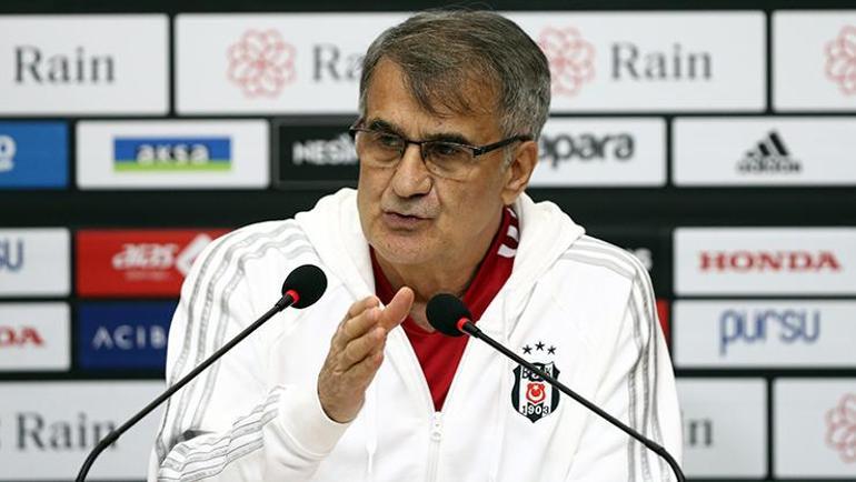 Beşiktaş Teknik Direktörü Şenol Güneşten şampiyonluk itirafı Gitmesine izin veririz