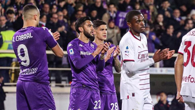 Sivassporun rakibi Fiorentina sahasında Milanı devirdi
