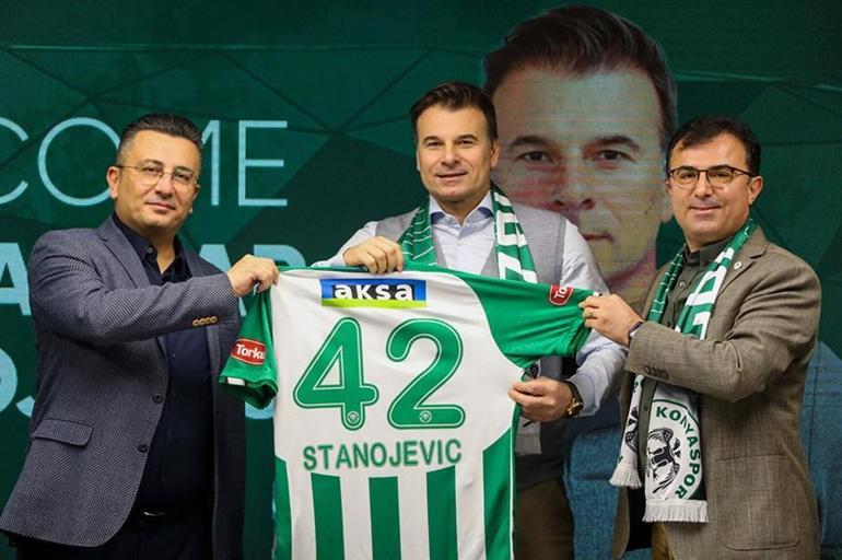 Konyaspor Teknik Direktörü Aleksandar Stanojevic tarihe geçti