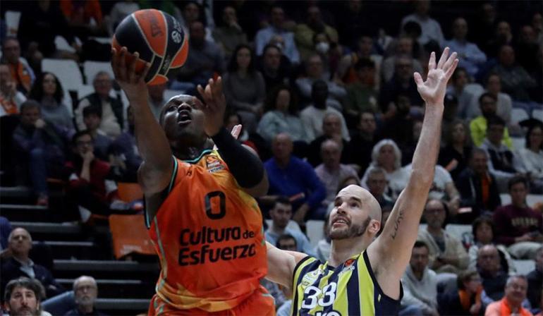 (ÖZET) Valencia Basket - Fenerbahçe Beko maç sonucu: 82-80 | Son topta yıkıldı