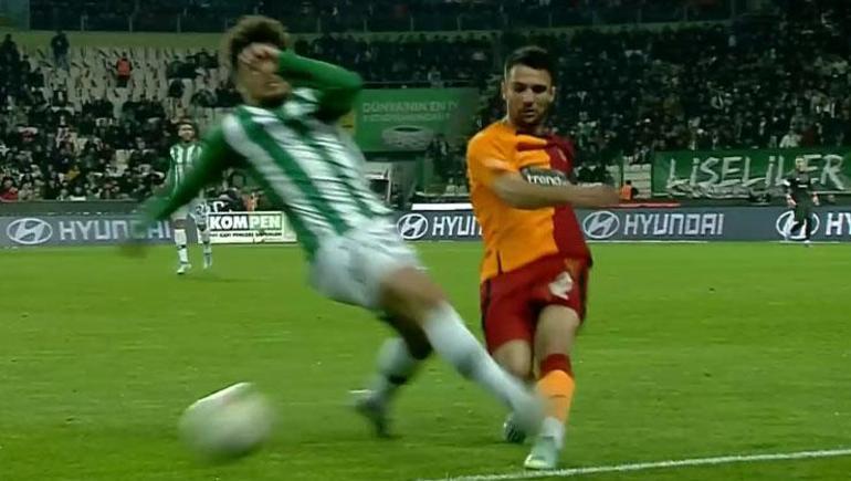 Konyaspor - Galatasaray maçına damga vuran Ahmet Oğuz-Leo Dubois pozisyonuyla ilgili itiraf geldi