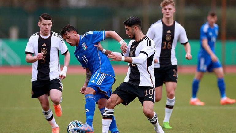 Almanya U19 - İtalya U19 maçına Türk oyuncular damga vurdu