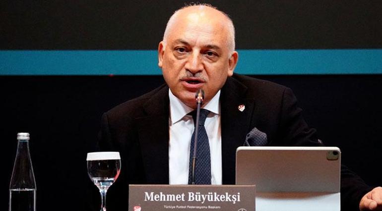 Türkiye Futbol Federasyonu Başkanı Mehmet Büyükekşi hedefi açıkladı