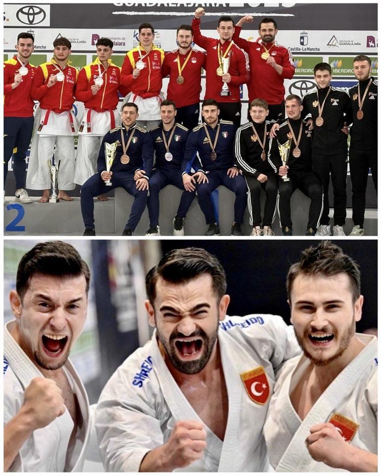 Karatede Avrupa şampiyonuyuz