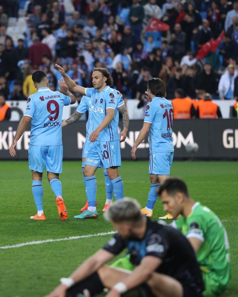 Trabzonspor fırsat tepti Sadece 3 puan kaybedilmedi...