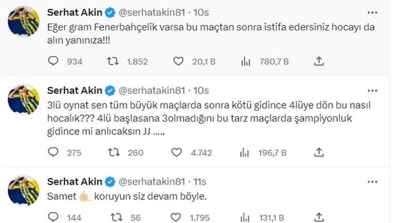 Fenerbahçe - Beşiktaş derbisinin ardından olay paylaşım
