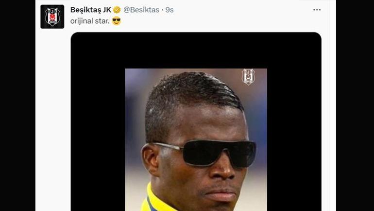 Beşiktaştan üst üste Fenerbahçeye gönderme