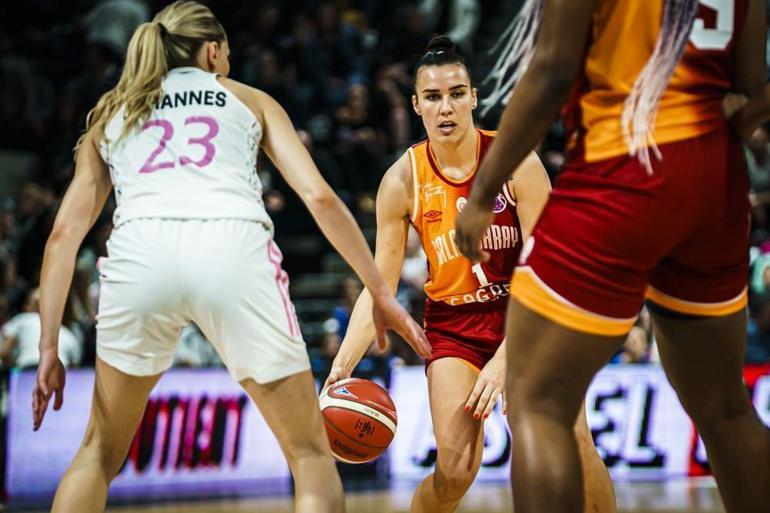 (ÖZET) ASVEL - Galatasaray maç sonucu: 95-56 | Kadınlar EuroCup Finali ilk maçında kötü sonuç