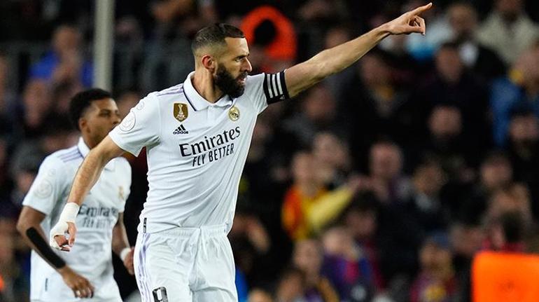 (ÖZET) Barcelona Real Madrid maç sonucu: 0-4 (El Clasicoda Karim Benzema fırtınası, darmadağın etti)