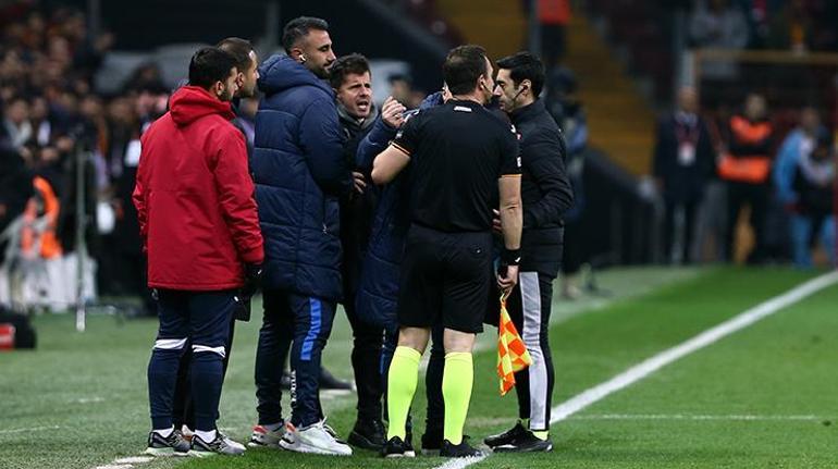 Galatasaray - Başakşehir maçında Emre Belözoğlu neden kırmızı kart gördü Anlattı...