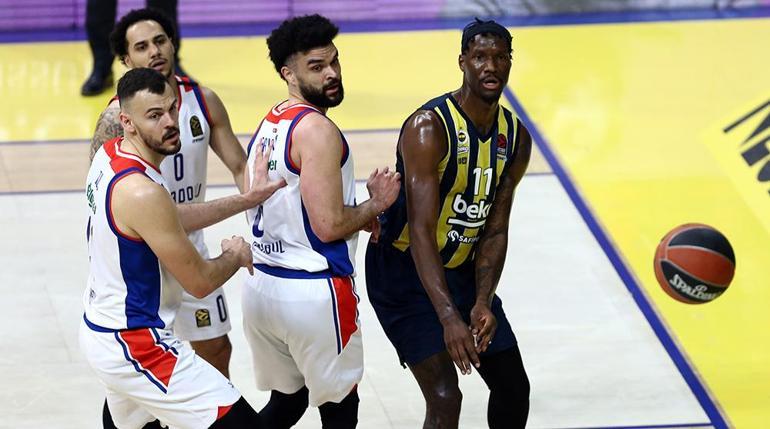 (ÖZET) Fenerbahçe Beko - Anadolu Efes maç sonucu: 103-86 | Olaylı derbi Fenerbahçenin
