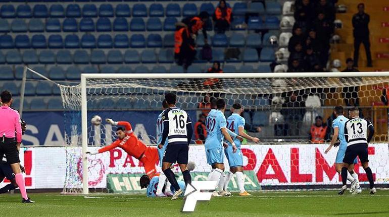 Mounir Chouiardan Trabzonspor kalesine füze Uğurcan Çakır çaresiz kaldı...