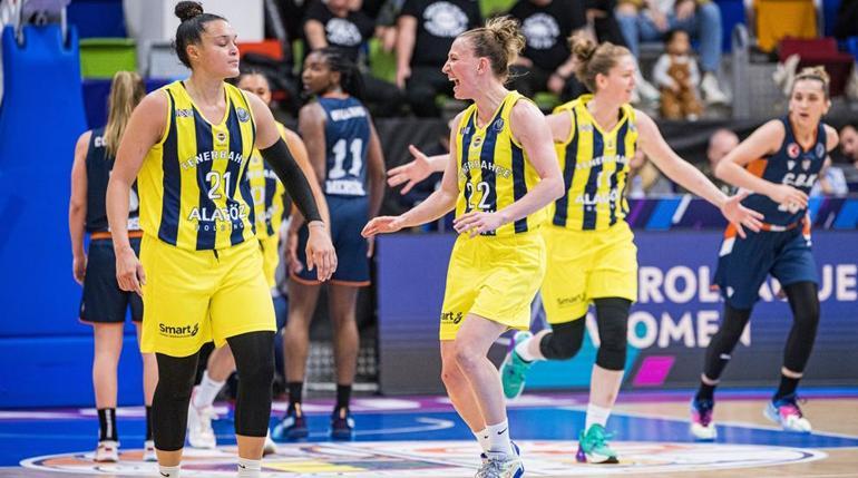 (ÖZET) Fenerbahçe - ÇBK Mersin Yenişehir Belediyesi maç sonucu: 99-60 | Kadınlar EuroLeaguede şampiyon Fenerbahçe