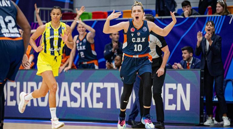 (ÖZET) Fenerbahçe - ÇBK Mersin Yenişehir Belediyesi maç sonucu: 99-60 | Kadınlar EuroLeaguede şampiyon Fenerbahçe