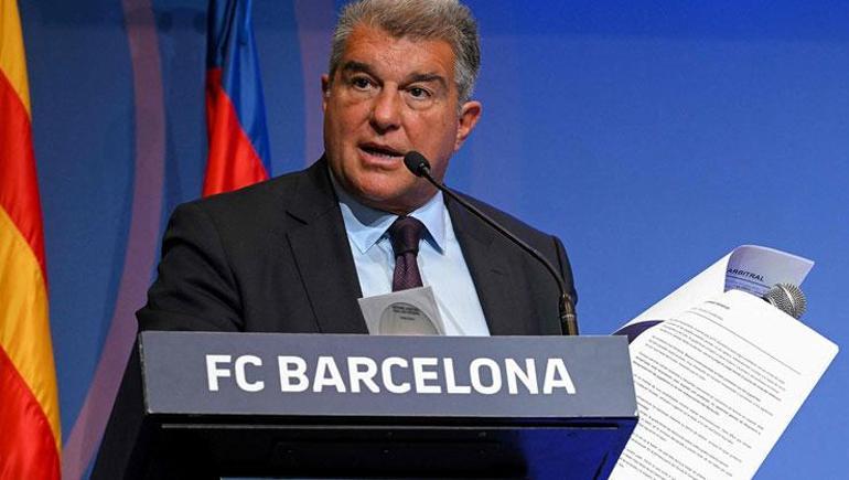 Barcelona Başkanı Joan Laportadan Real Madride sert göndermeler