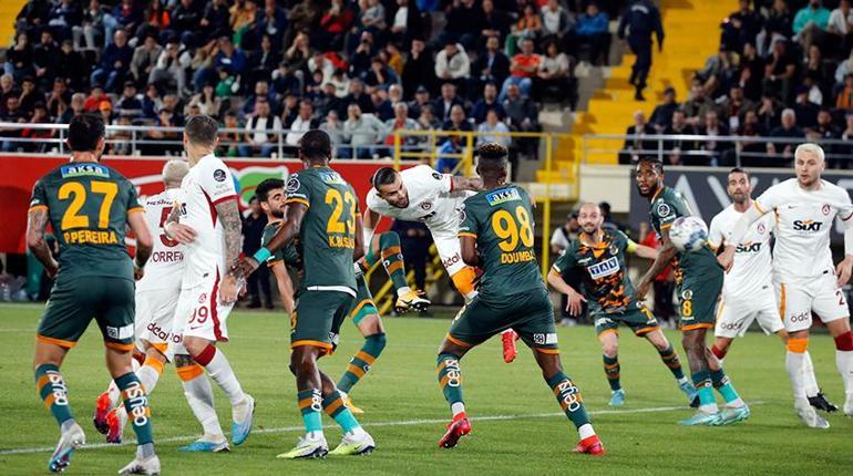 (ÖZET) Alanyaspor - Galatasaray maç sonucu: 1-4 | Aslandan son 2 maçta 10 gol