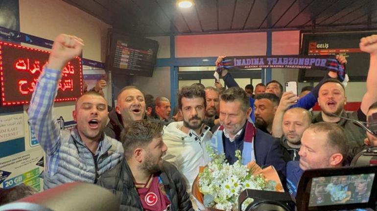 Trabzonsporun yeni teknik direktörü Nenad Bjelica Trabzona gitti