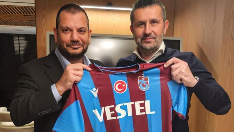 Trabzonsporun yeni teknik direktörü Nenad Bjelica Trabzona gitti