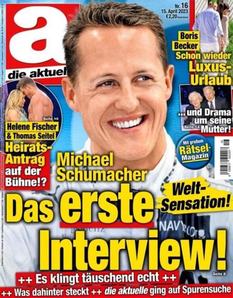 Yapay zeka uydurması Schumacher röportajı skandalı