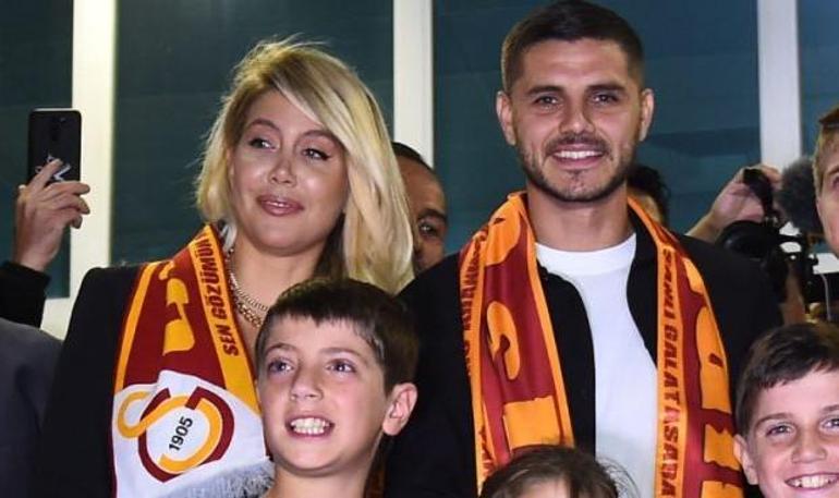 Wanda Naradan Mauro Icardi müjdesi Galatasaraylı taraftarları heyecanlandırdı...