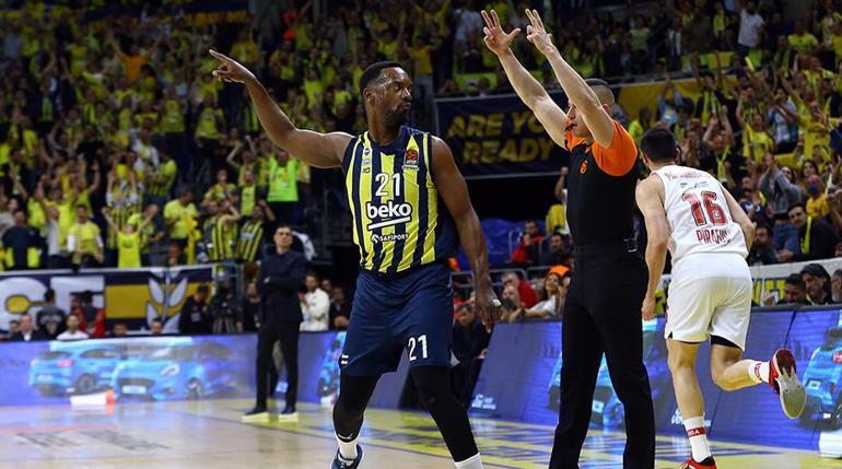 (ÖZET) Fenerbahçe Beko - Olympiakos maç sonucu: 73-69 | Pes etmedi, seriyi eşitledi