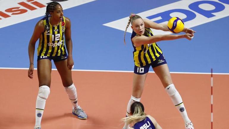 Fenerbahçe Opet seride 1-0 öne geçti Eczacıbaşı bu sezon ilk kez yenildi
