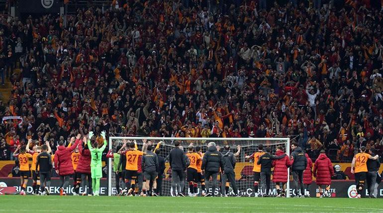 Galatasarayda şampiyonluk için geri sayım