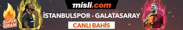 İstanbulspor - Galatasaray maçı canlı bahis heyecanı Misli.comda