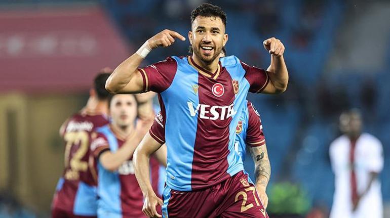 Akyazıda Trezeguet şov (ÖZET) Trabzonspor-Fatih Karagümrük maç sonucu: 4-1