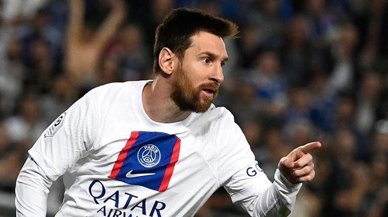 Ligue 1de şampiyon PSG Lionel Messi, rekorları altüst etti