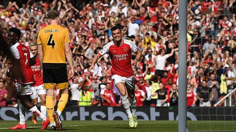 Arsenal, Wolverhamptona gol yağdırdı