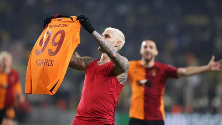 Galatasarayda Mauro Icardi tarihe geçti