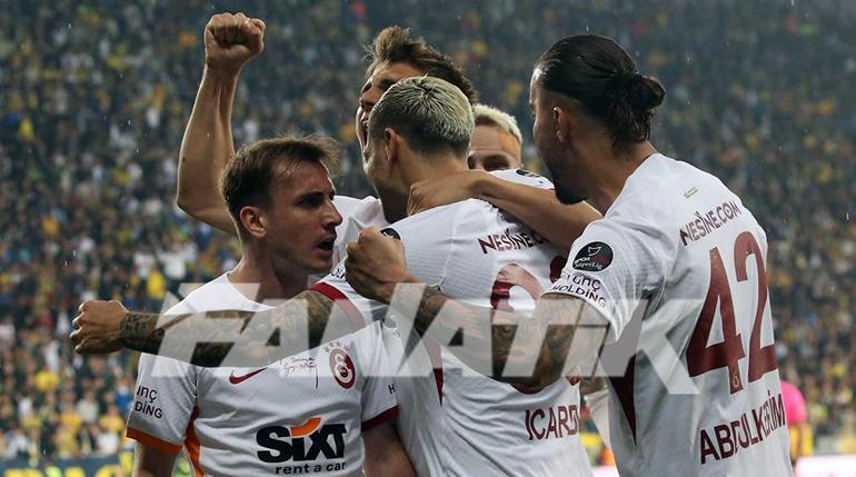 (ÖZET) Ankaragücü - Galatasaray maç sonucu: 1-4 | Süper Ligde şampiyon Galatasaray