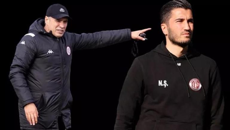 Antalyasporda Nuri Şahin kararı Yeni rotası...