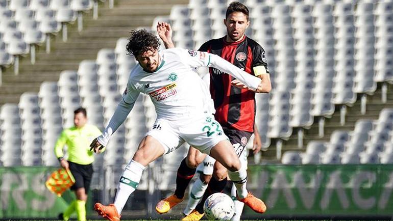 Konyada kazanan çıkmadı (ÖZET) Konyaspor - Karagümrük maç sonucu: 1-1