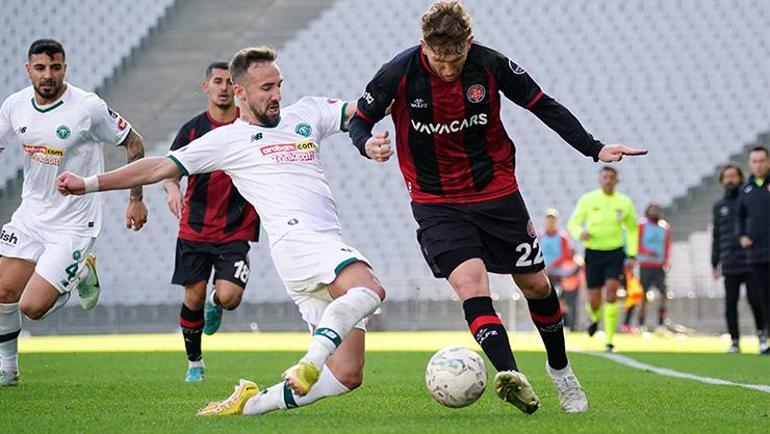 Konyada kazanan çıkmadı (ÖZET) Konyaspor - Karagümrük maç sonucu: 1-1