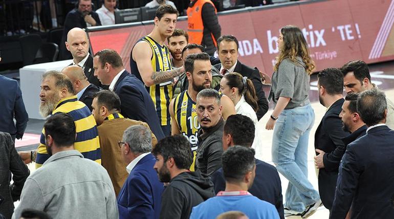Anadolu Efes maçı sonunda yaşananlara ilişkin Fenerbahçe tarafından açıklama