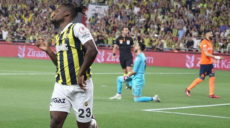 Fenerbahçe, yeni sezon formasıyla çıktığı final mücadelesinin 46. saniyesinde Michy Batshuayi'nin attığı golle üstünlüğü yakaladı.