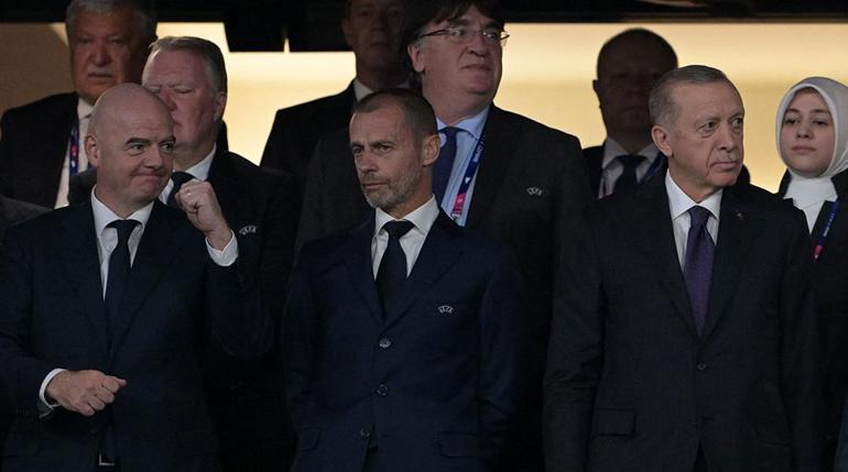 UEFA Başkanı Ceferin’den Cumhurbaşkanı Erdoğana teşekkür