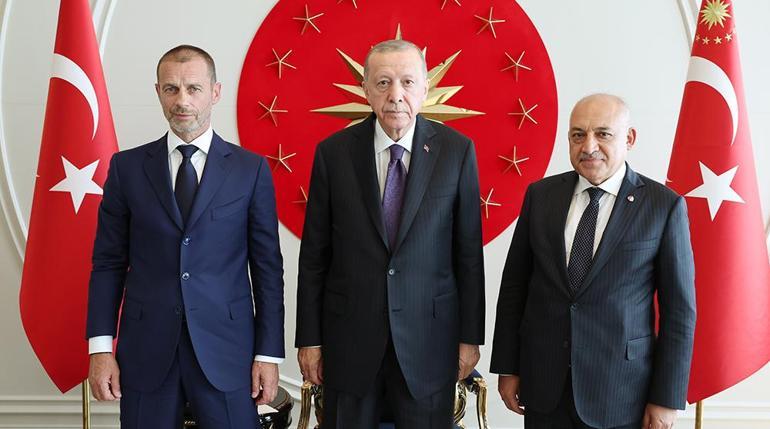 UEFA Başkanı Ceferin’den Cumhurbaşkanı Erdoğana teşekkür