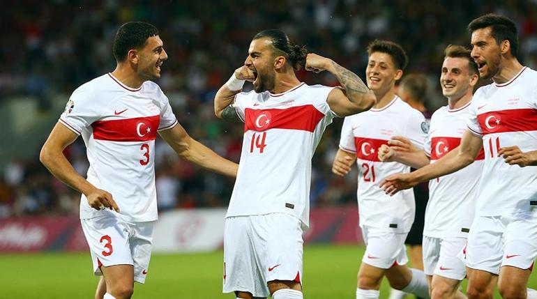 Abdülkerim Bardakcıdan A Milli Takım formasıyla ilk maç, ilk gol