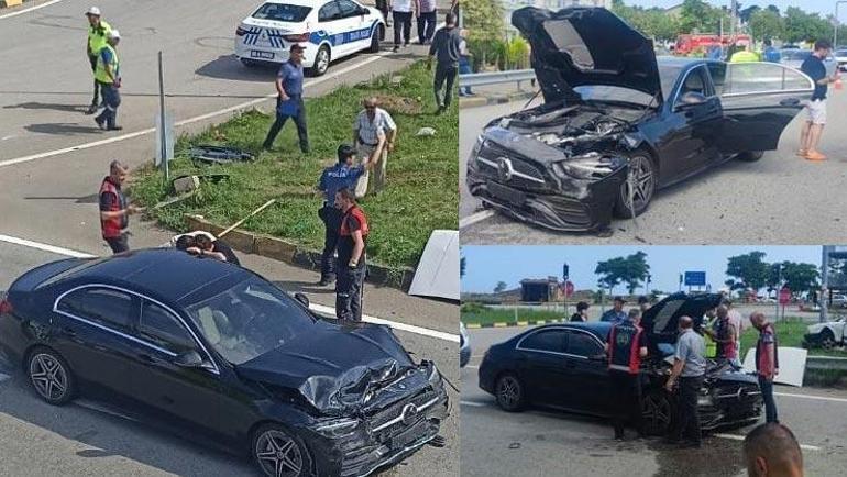 Galatasaraylı futbolcu Barış Alper Yılmaz trafik kazası geçirdi